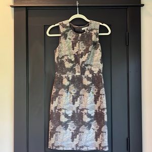 Size 0 banana republic multi colored dress